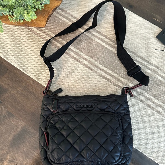 MZ Wallace Metro Scout Deluxe Black Quilted Bag. Used but great condition - Picture 2 of 4
